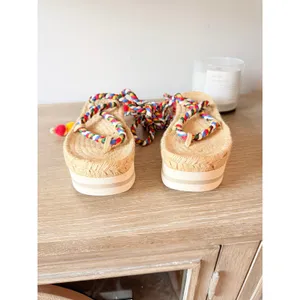 O Bag Platform‎ Espadrille Rope Sandals Women Multi-color EU 37 thumbnail 2