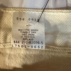 Levi’s Vintage 501 Size 7 Inseam 25 inches Made in USA 1991 thumbnail 10