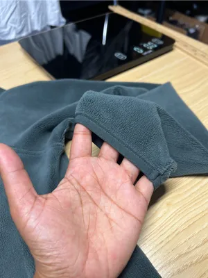 Green Snap-Placket‎ Fleece Pullover thumbnail 10