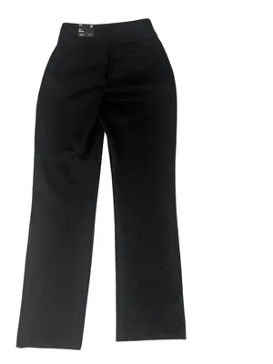 EXPRESS Black Pants Curvy Boot High Rise Double Knit Stretch Size XS NEW NWT thumbnail 5