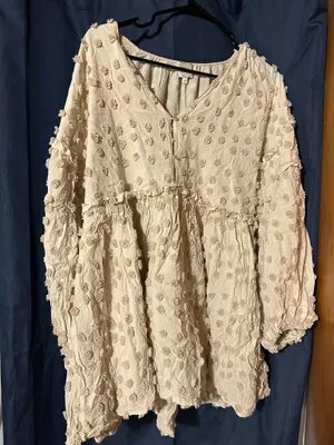 Women’s ou dress Tan Size M thumbnail 1