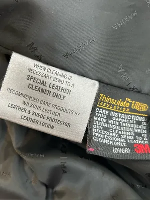 Wilsons Leather Maxima Insulated Zip Up Moto Jacket Size Large thumbnail 14