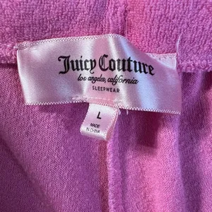 Juicy Couture Sleepwear Jogger Pants Large Pink Studded‎ Drawstring Lounge thumbnail 7