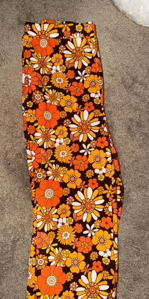 Floral Dress Pants Shein thumbnail 1