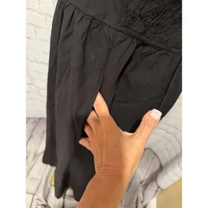 NWT Kirundo black sleeveless midi halter dress cotton blend size large thumbnail 4