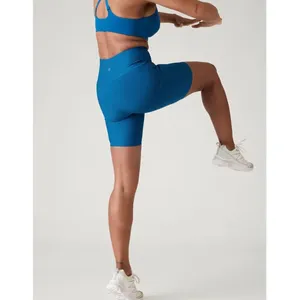 Athleta XS Interval Stash Short 7” X-Small Dark Lapis Blue Bike thumbnail 3
