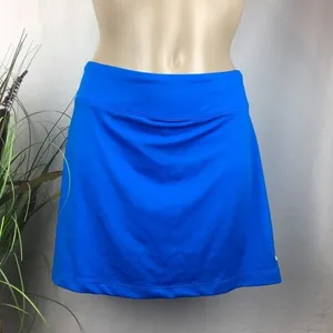 Nike Women's Blue Tennis Skirt With Shorts Skort S thumbnail 2
