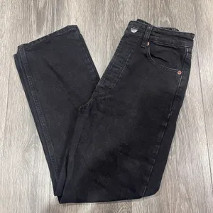 Womens Black Distressed Mom Jeans Size 2 thumbnail 1