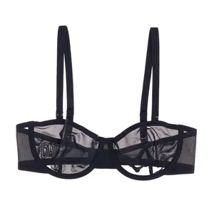 Cuup The Balconette Bra Black Size 36 F / DDD thumbnail 1