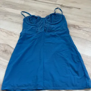 Urban Outfitters Blue Corset Dress thumbnail 1