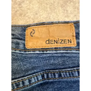 Denizen from Levis Womens High Rise Distressed Denim Shorts Medium Wash Blue thumbnail 5