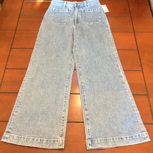 NWT Rolla’s the sailor high rise wide leg blue jeans 27 thumbnail 1