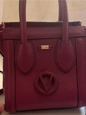 Valentino Purple Leather Top-Handle Womens Bag with Detachable Strap thumbnail 2