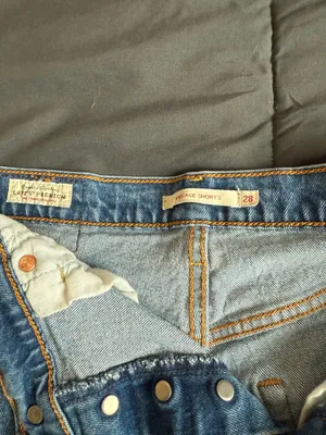 Levi’s Ribcage Shorts Denim thumbnail 3