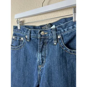 Vintage Rockies Jeans Women's Size 8 Long Dark Wash Denim Western Cowgirl thumbnail 6