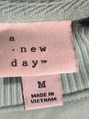 A New Day light blue crewneck sweatshirt thumbnail 2