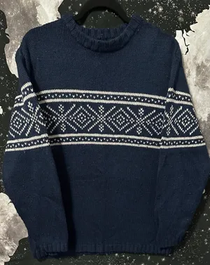 Aeropostale Geometric Nordic Fair Isle Knit Sweater thumbnail 1