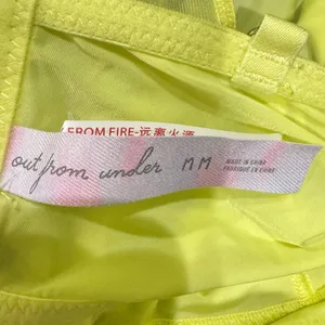 NEW Urban Outfitters Out From Under Yellow Corset Top Women’s Medium thumbnail 6