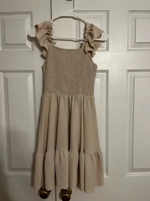 Amazon Beige Dress thumbnail 3