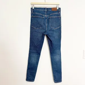 Madewell High Rise Skinny Jeans Size 27 Blue Wendover Wash Stretch Pant Capsule‎ thumbnail 12