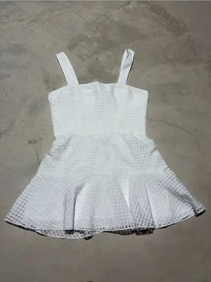 Amanda uprichard Annalise dress White Mini Dress large thumbnail 2