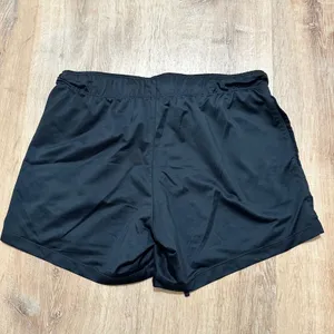 Nike | Woman's Black Dri-FIT Athletic Running Shorts Small Drawstring Pockets, S thumbnail 2