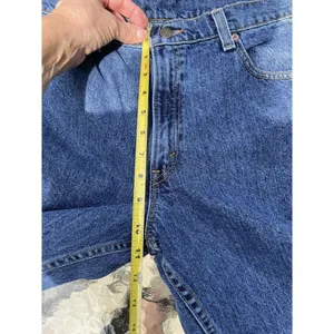 Vintage Levi's 550 Jeans Relaxed Fit Tapered Leg Junior's Size 11 M HIGH RISE thumbnail 8