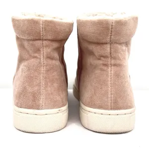 Billabong Sweet Spot Dune Tan Vegan Suede Sherpa Lined Zip Ankle Booties Size 6 thumbnail 5