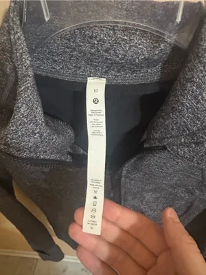 Lululemon Define Jacket in Heathered Black thumbnail 4