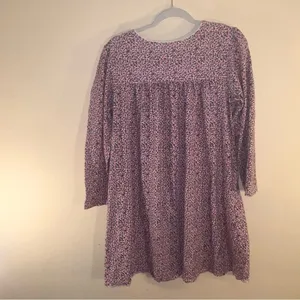 Eileen West Pink Embroidered Floral Nightgown S Cotton Long Sleeve Ruffle Lace thumbnail 9