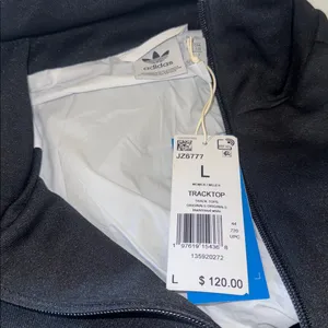 NWT Adidas Originals R3CD TT Women's Jacket Full Zip Loose Fit JZ6777 thumbnail 8