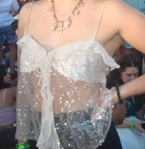 ZARA Sequin Top thumbnail 2