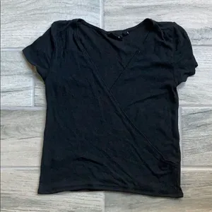 Out from under black criss cross t-shirt thumbnail 1