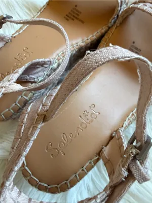 Splendid woven wedge sandals thumbnail 6