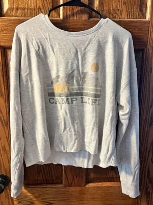 Thread and Supply Cropped Crewneck thumbnail 1