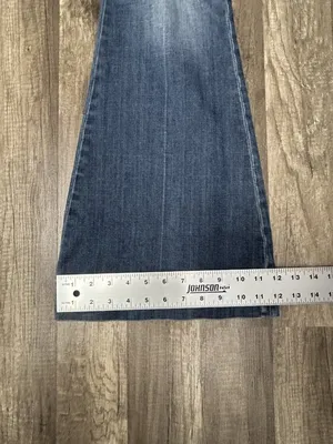 Driftwood Farrah Jeans Women’s Size 32 Flared (34x32) Wide Leg Western Cowgirl thumbnail 8
