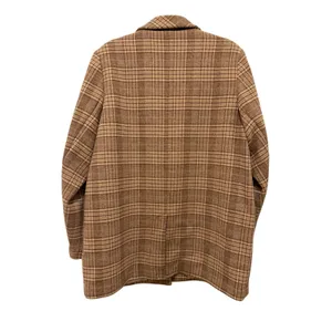 Abercrombie & Fitch Brown Plaid Blazer‎ Jacket Large thumbnail 5
