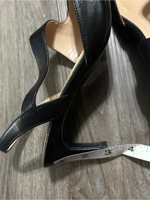 Easy Spirit Black Pointed-Toe Slingback Heels thumbnail 12