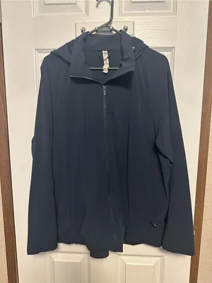 lululemon athletica Navy Hooded Full-Zip Utility Jacket thumbnail 2