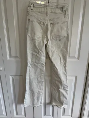 Abercrombie & Fitch 70s Vintage Flare Cream Size 4S thumbnail 3
