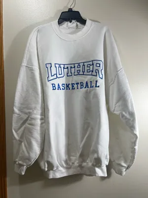 Vintage Luther College Basketball Crewneck thumbnail 1