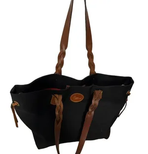 DOONEY & BOURKE Black Fabric Tote thumbnail 4
