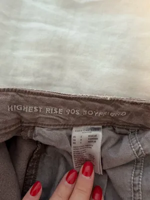 American Eagle Outfitters Highest Rise 90s Boyfriend Pants thumbnail 6
