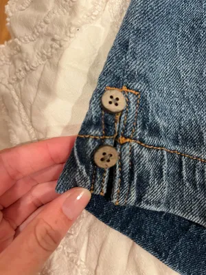 roxy tie demin shorts thumbnail 2