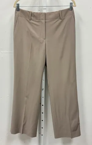 Ann Taylor Tan Beige Virgin Wool Blend Straight Leg Dress‎ Pants Trousers Size 6 thumbnail 1