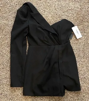 These Three Boutique Black Romper thumbnail 2