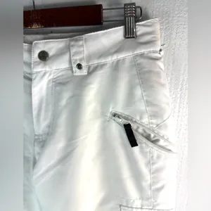 b360 S Athletic Women's White Ski Snow Pants thumbnail 9