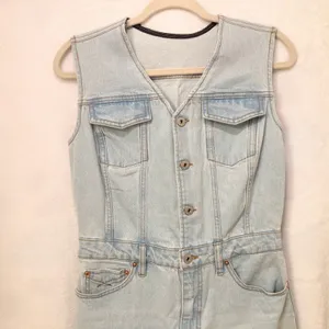 Unpublished Wyatt Twin Flame Denim Maxi Dress Size Medium thumbnail 10