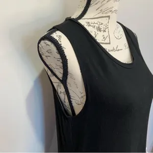 LNA Womens Black High-Low Open Back Sleeveless Mini Dress Size L‎ Made in USA thumbnail 6