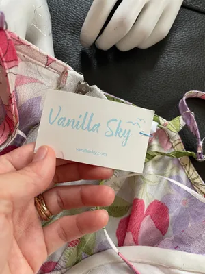 NWT sky to moon floral corset bodysuit M thumbnail 9